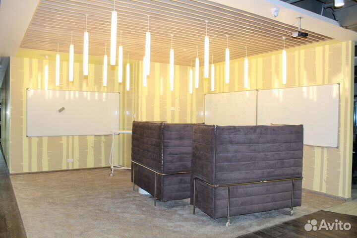 Оклейка пленкой перегородок, офисов, витрин