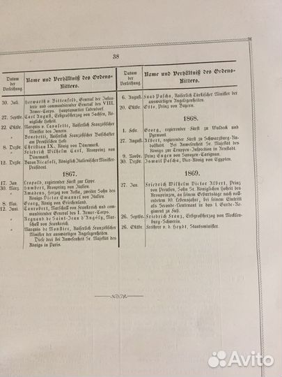 Книга Ордена Черного Орла Прусские ордена награды