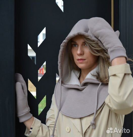 Капор капюшон женский