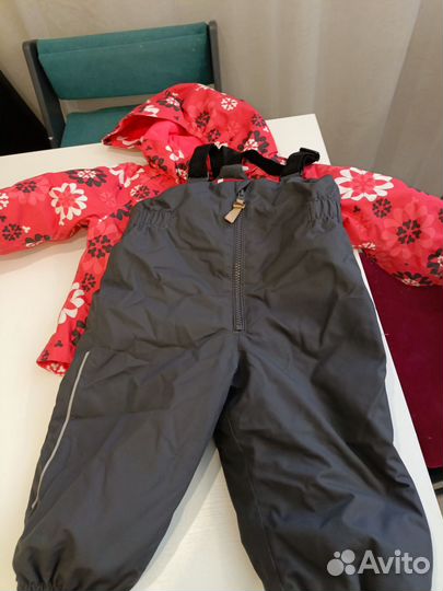 Демисезонный костюм для девочки 80