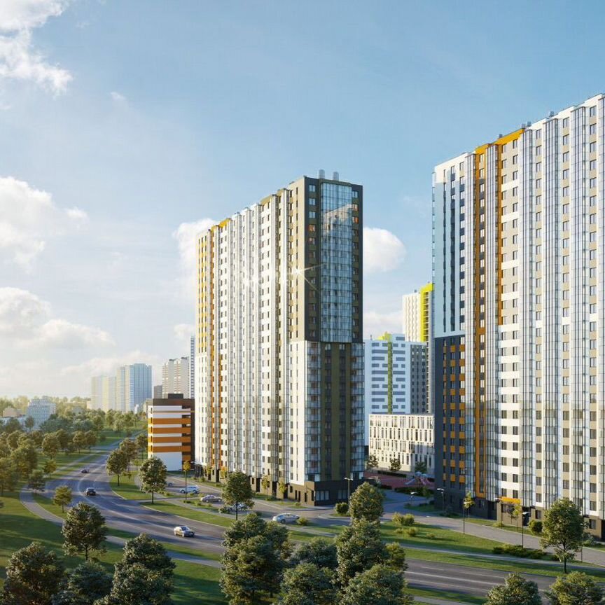 1-к. квартира, 30,2 м², 20/25 эт.