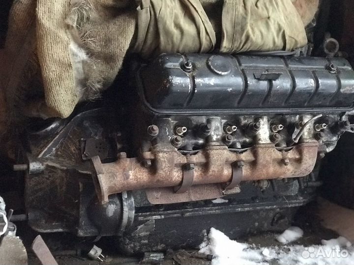 Двигатель газ 66