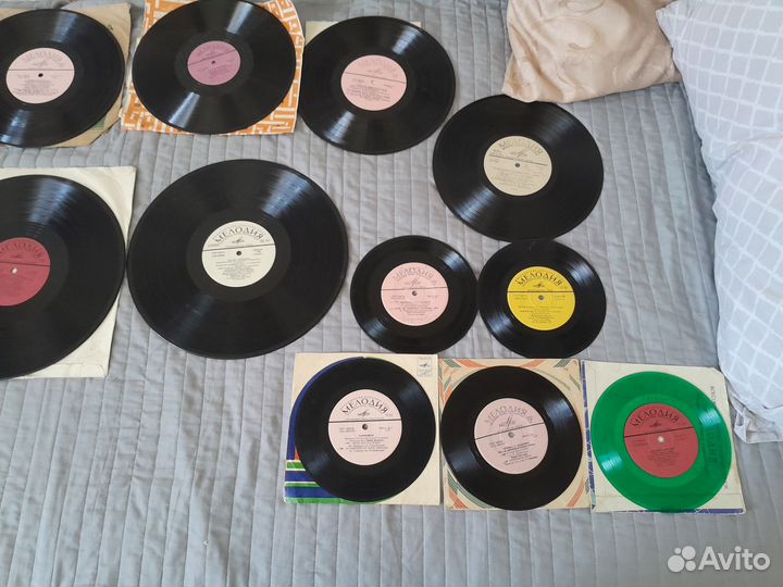 Виниловые пластинки СССР