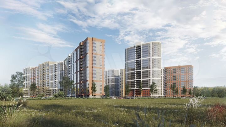 2-к. квартира, 55,8 м², 18/21 эт.