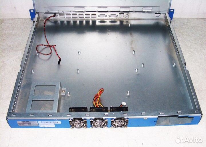 Корпус IPC-100 1U синий