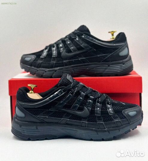 Nike P-6000: черные кроссовки для повседневной жизни