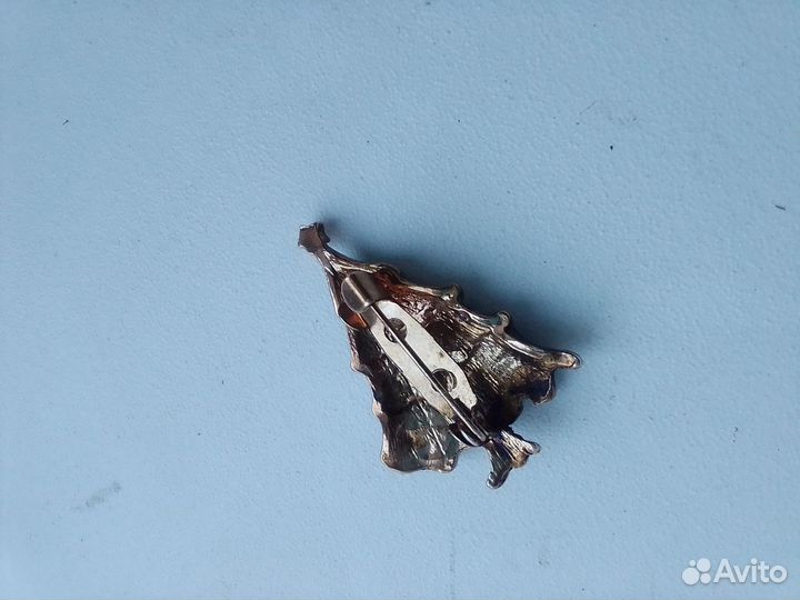 Брошь СССР Ёлочка новогодняя