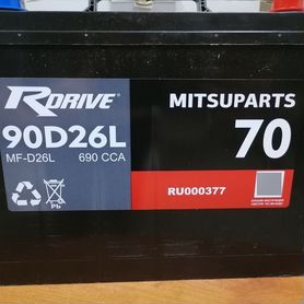 Аккумуляторная батарея 70Ah mitsuparts RU000377