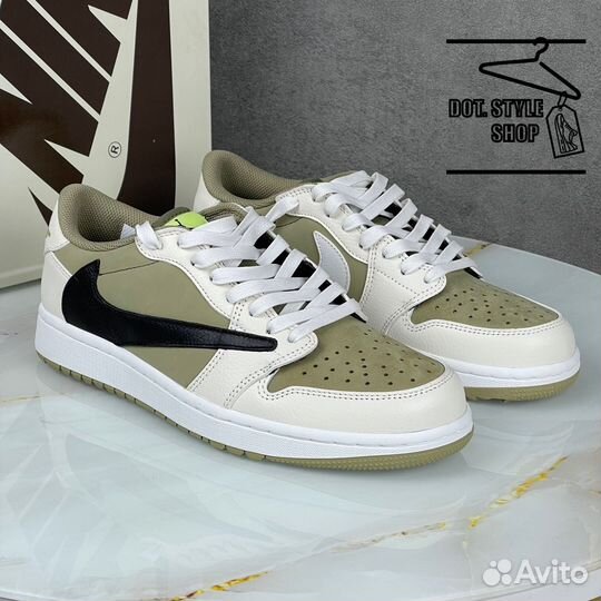 Nike Travis Scott X Air Jordan 1 Low Golf Olive