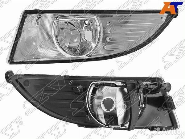 Фара противотуманная skoda fabia