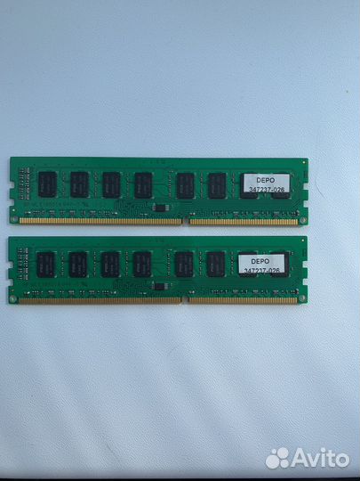 Оперативная память Foxline 2*2 гб DDR3