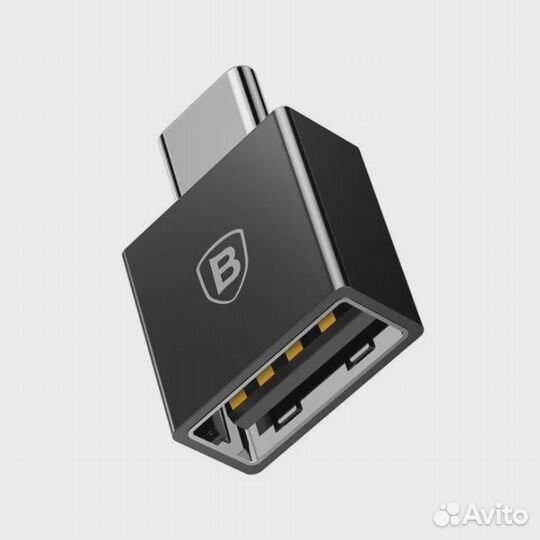 Опт Адаптер Baseus USB-USB-C catjq-B01 Черный