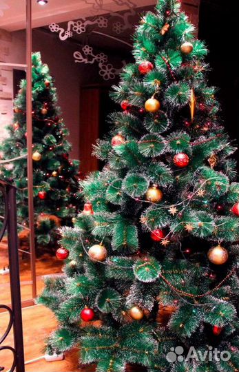 Искусственная ёлка 210см высокая доставка100р