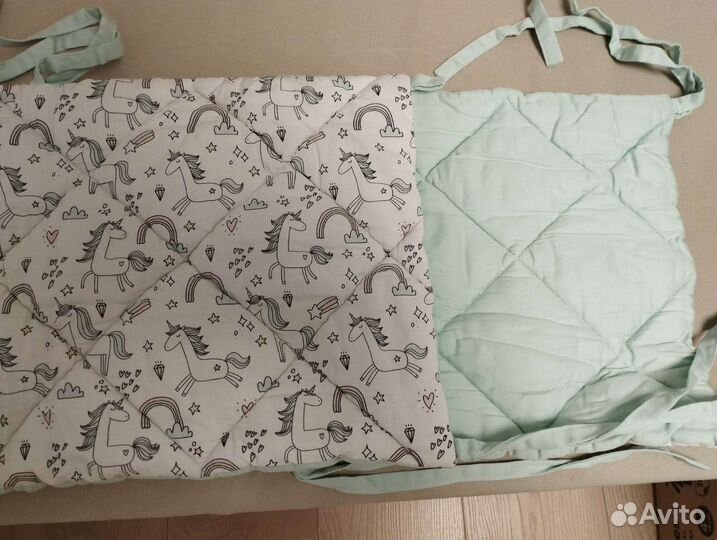 Бортики в детскую кроватку 60 х 120