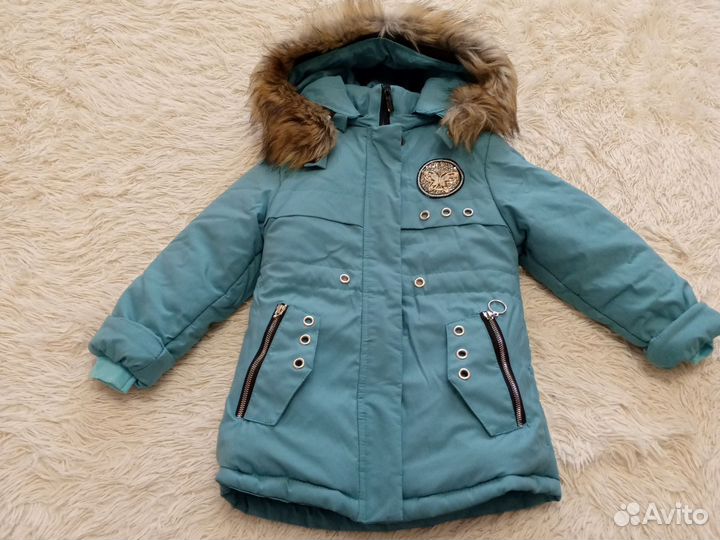 Куртка.Парка зимняя на девочку