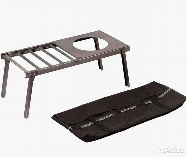 Решетка костровая с подставкой под казан