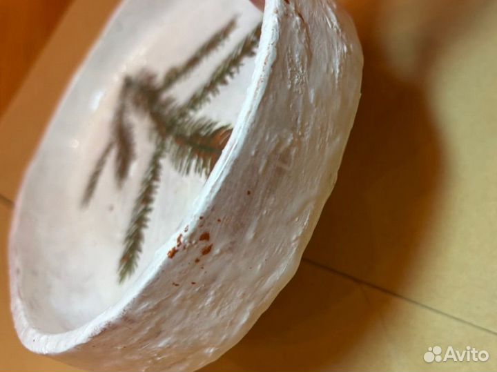 Тарелка ручной работы