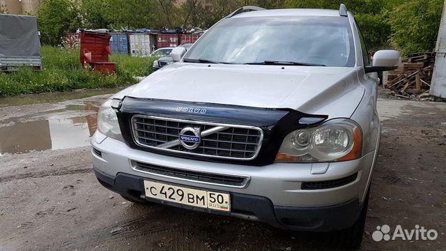 Ветровики, Дефлектор капота volvo XC-90 c 2003 г.в