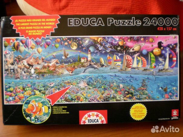 Пазл educa puzzle life 24000 элементов