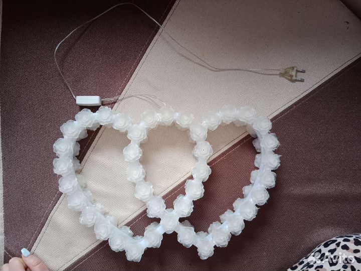 Светящиеся сердца