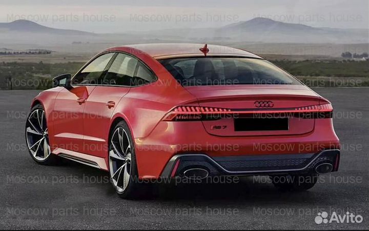 Audi A7 4K 18-24 RS7 бампер задний в сборе