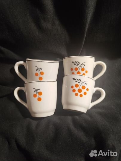 Чайный детский сервиз Рябинка СССР