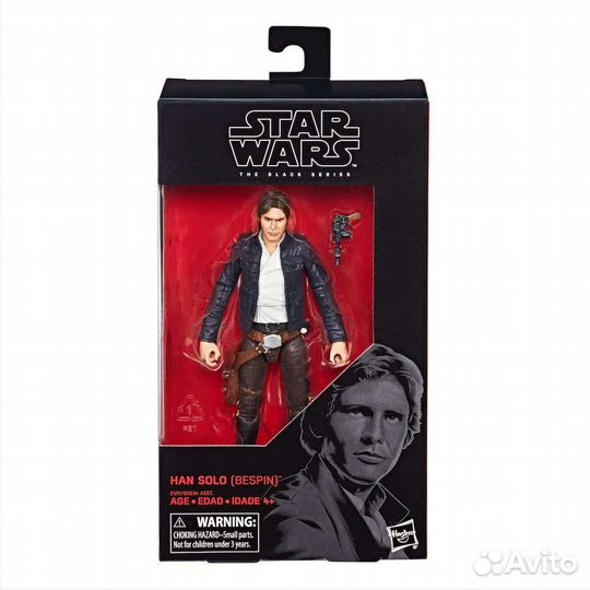 Коллекционная фигурка hasbro Star Wars хан соло