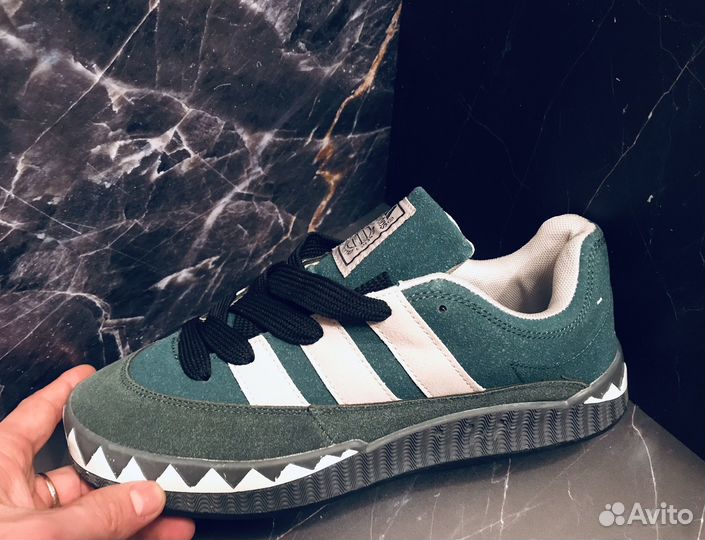 Кроссовки мужские осенние замшевые Adidas adimatic