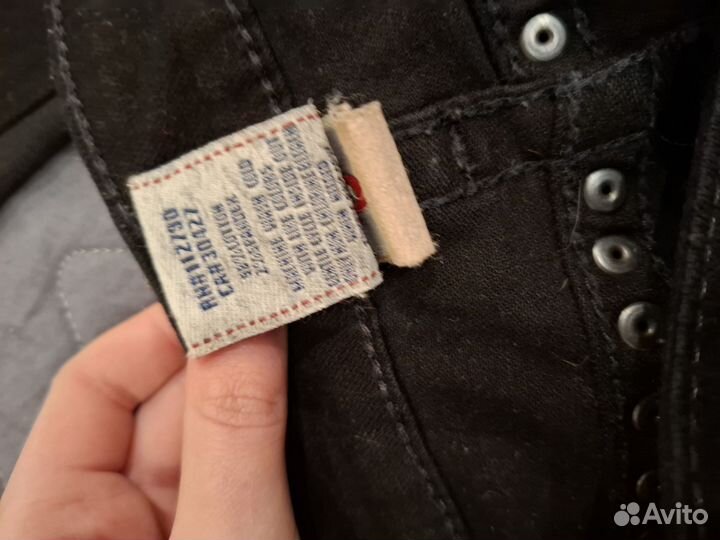 Джинсы true religion черные