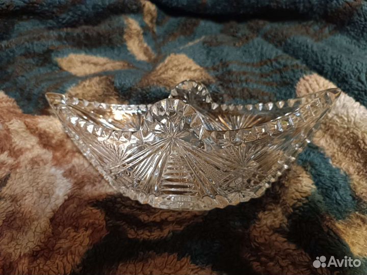 Салатник хрустальный