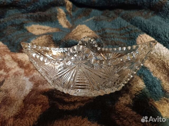 Салатник хрустальный