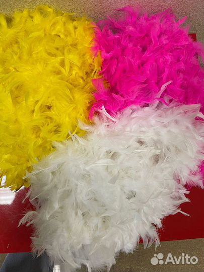 Боа из перьев