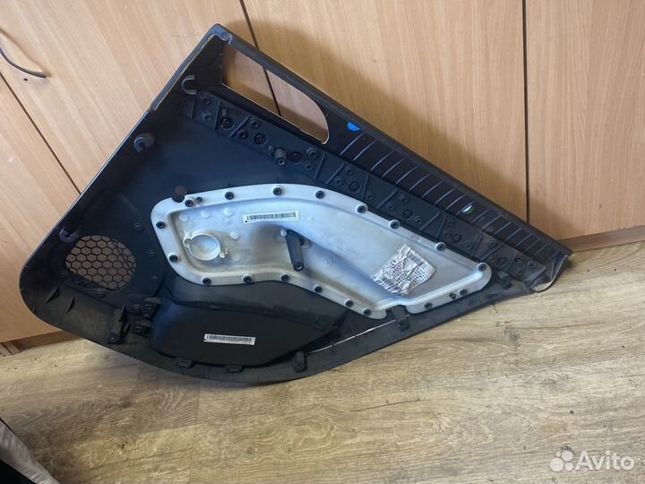 Skoda octavia a5 задняя левая дверная карта двери