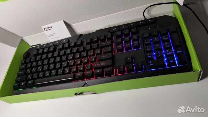 Игровая клавиатура с RGB подсветкой