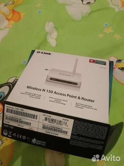 Роутер D-Link Wireless N 150 Access Point & Router