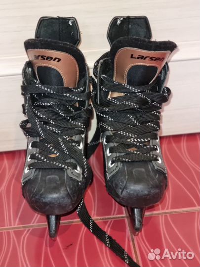 Коньки larsen 34размер