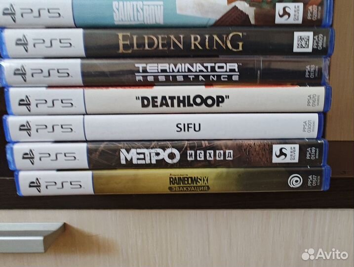 Игры на дисках для ps5
