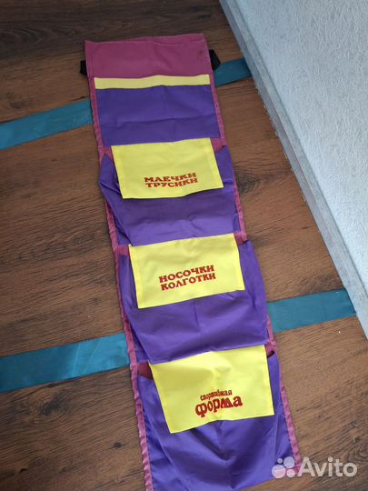 Кармашки на шкафчик в садик