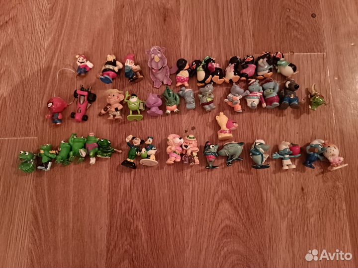 Игрушки из киндера 90х