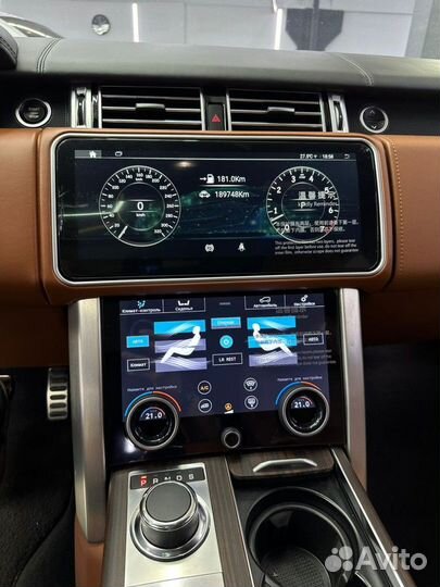 Моторизованный монитор Android 13 Range Rover L405