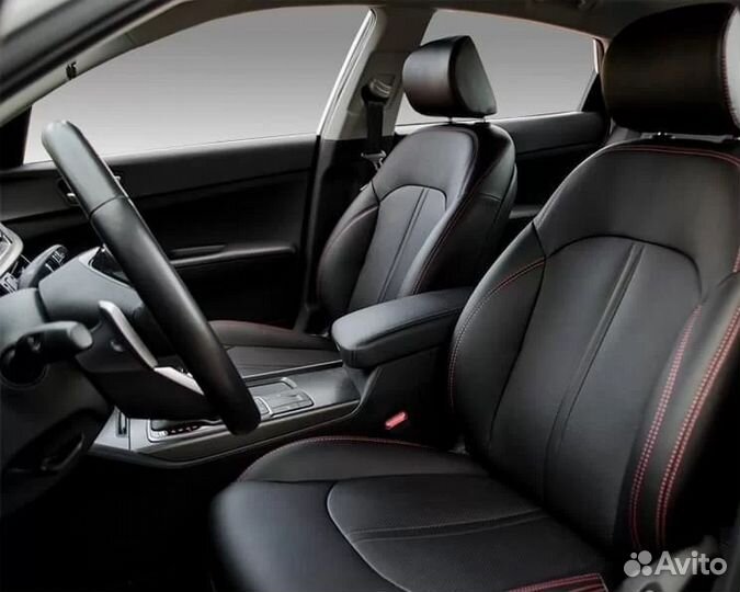 Чехлы из экокожи KIA Optima (4gn) из иск. кожи