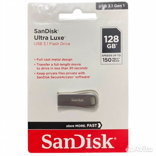 USB Flash накопитель 128B SanDisk CZ74 #388284