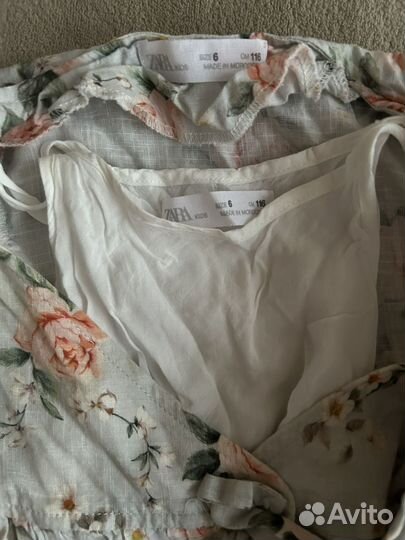 Платья Zara, hm 110-116