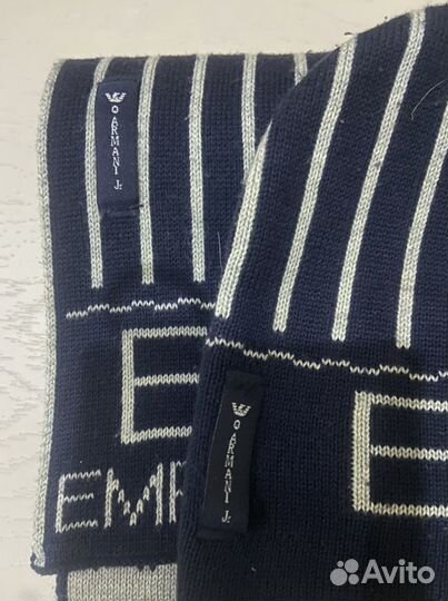 Шарф и шапка armani