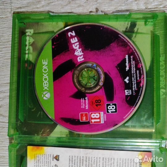 Диск Rage 2 для xbox ONE