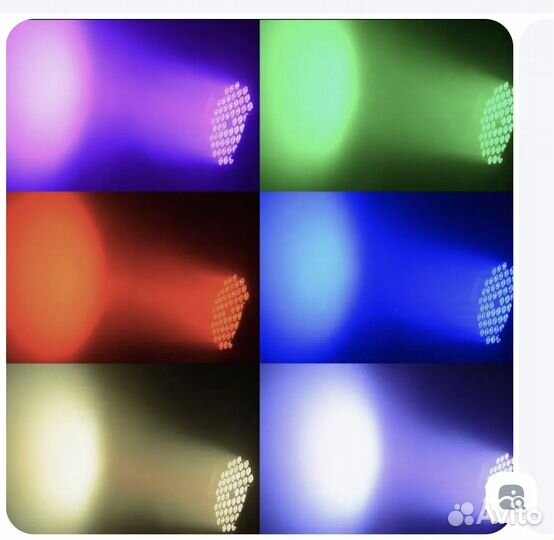Светодиодный прожектор RGB