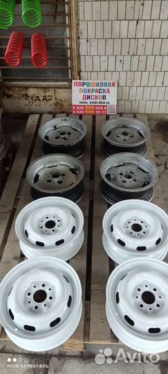 Диски под колпак ваз 2101 (Овальная вентиляция)