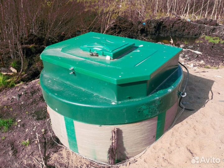 Септик био асо 8 с переливом