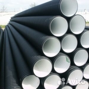 Трубы гофрированные канализационные опт/розница