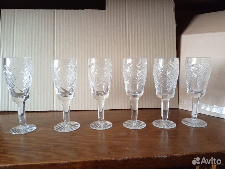 Стаканы Стопки Фужеры Рюмки СССР